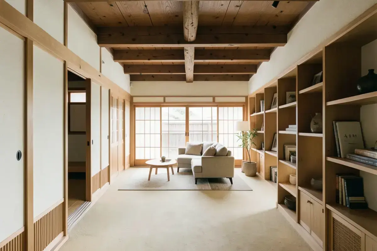京都の町家・土間リビング
